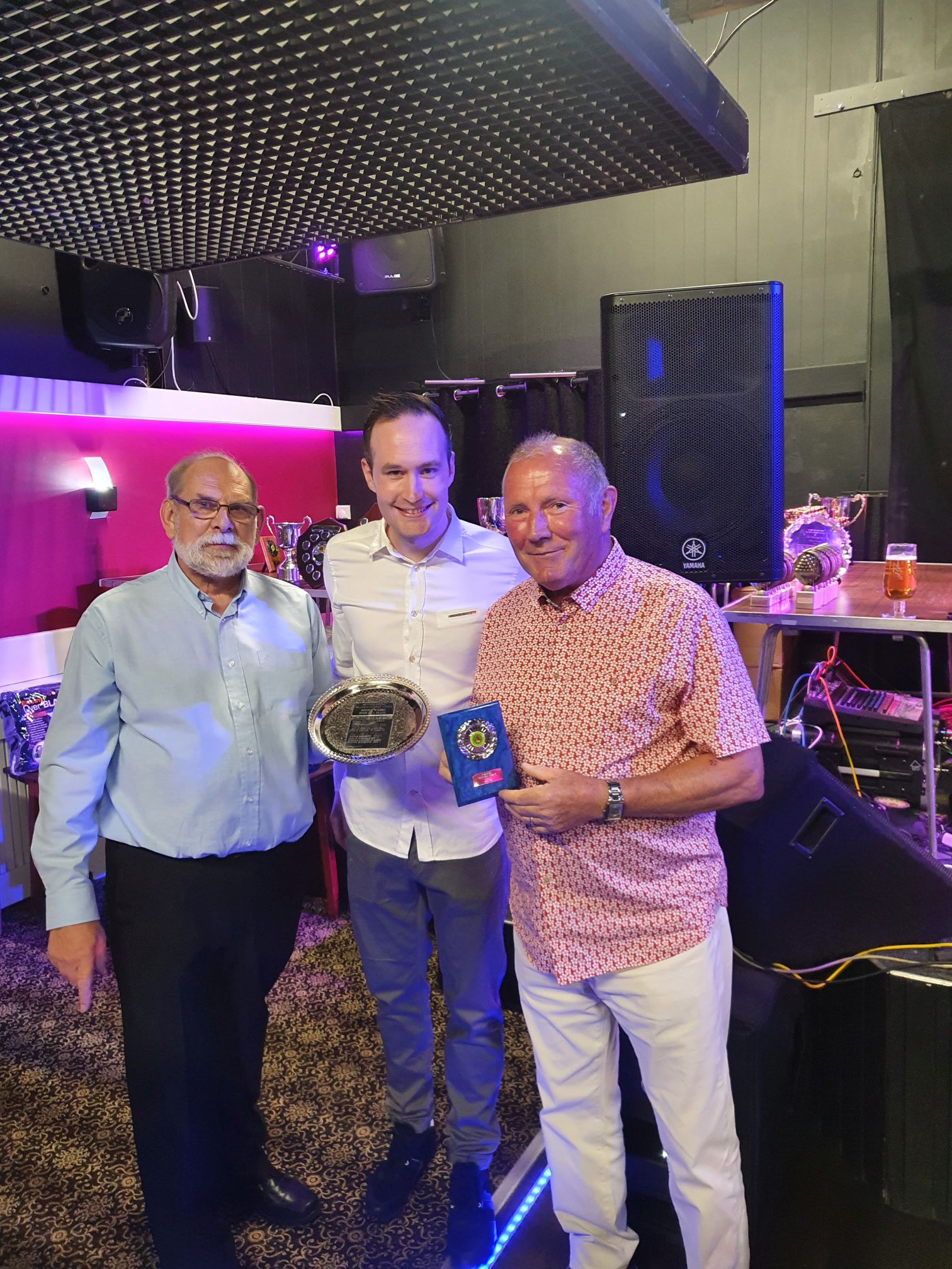 CONGRATS TO THE GORDON WILSON MEMORIAL TROPHY (OVER 60'S) CHAMPION